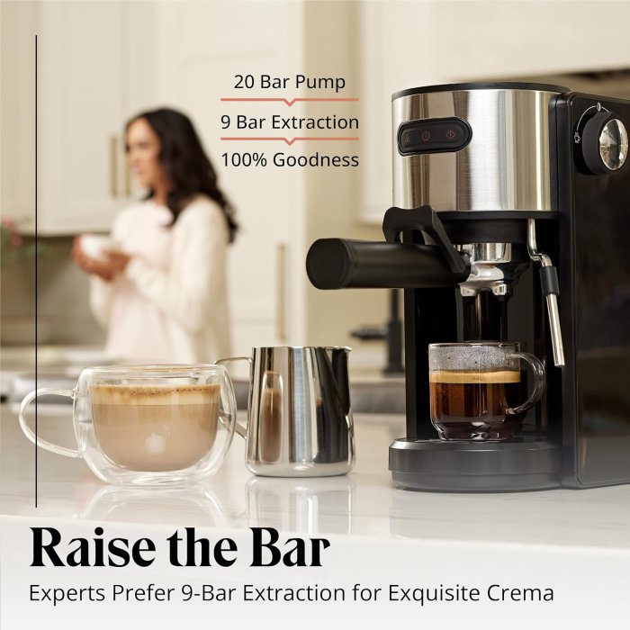 Espresso Machine with Milk Frother (image 3)